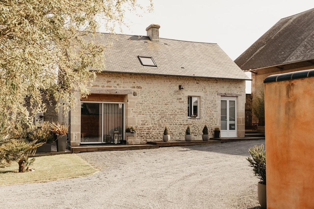 Gites De Charme Pour 2 Au Calme Aux Portes De Bayeux By Le Clos Poulain Nonant Luaran gambar